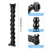 PULUZ Action Sports Cameras Jaws Flex Clamp Mount for GoPro, Insta360, DJI and Other Action Cameras - Image 3