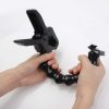 PULUZ Action Sports Cameras Jaws Flex Clamp Mount for GoPro, Insta360, DJI and Other Action Cameras - Image 7