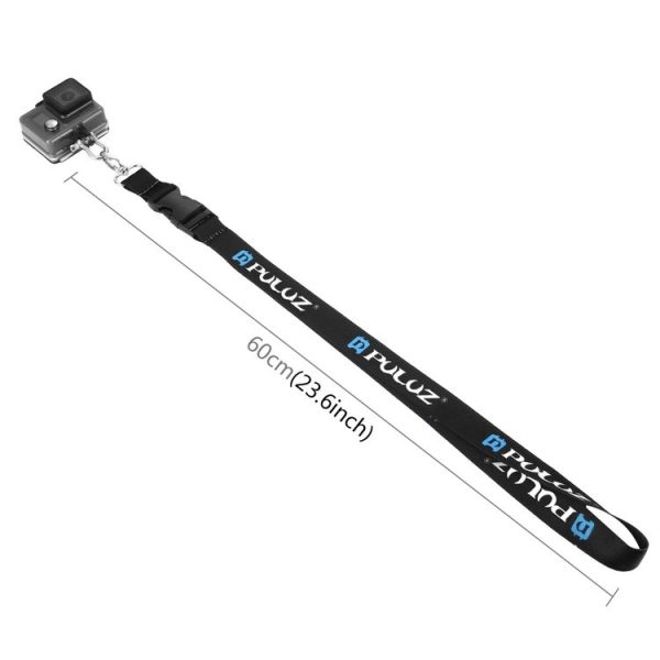 PULUZ 60cm Detachable Long Neck Strap Lanyard SlingGoPro, Insta360, DJI and Other Action Cameras - Image 2