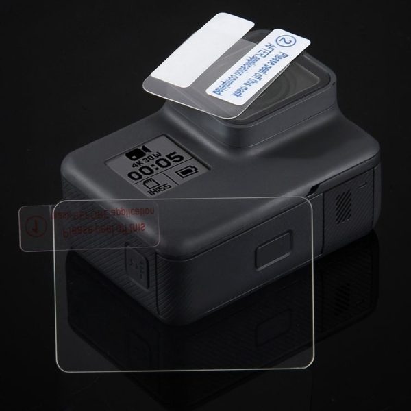 PULUZ Lens HD Screen Protector + LCD Display Tempered Glass Film for GoPro HERO7 Black / HERO7 Silver / HERO7 White / 6 / 5 - Image 5