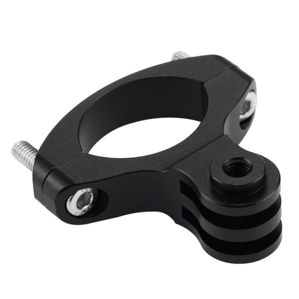 PULUZ Bike Handlebar Adapter Aluminum Mount for GoPro, Insta360, DJI and Other Action Cameras (Black) - Image 3
