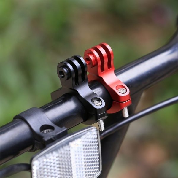 PULUZ Bike Handlebar Adapter Aluminum Mount for GoPro, Insta360, DJI and Other Action Cameras (Black) - Image 6