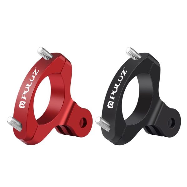 PULUZ Bike Handlebar Adapter Aluminum Mount for GoPro, Insta360, DJI and Other Action Cameras (Black) - Image 8