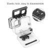 PULUZ for GoPro HERO (2018) / HERO7 Black / 6 / 5 60m Underwater Waterproof Housing Diving Protective Case with Buckle Basic Mount & Screw - Image 4