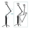 PULUZ 3-Way Grip Foldable Tripod Selfie-stick Extension Monopod for GoPro, Insta360 ONE R, DJI Osmo Action and Other Action Cameras, Length: 20-58cm - Image 7