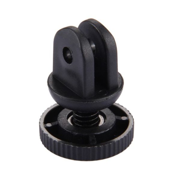 PULUZ Mini Size 1 / 4 inch Screw Tripod Mount Adapter for GoPro, Insta360, DJI and Other Action Cameras, 3.9mm Diameter Screw Hole, 2.2cm Diameter - Image 2