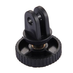 PULUZ 1 / 4 inch Screw Tripod Mount Adapter for GoPro, Insta360, DJI and Other Action Cameras 5mm Diameter Screw Hole, 3.3cm Diameter