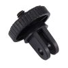 PULUZ 1 / 4 inch Screw Tripod Mount Adapter for GoPro, Insta360, DJI and Other Action Cameras 5mm Diameter Screw Hole, 3.3cm Diameter - Image 3