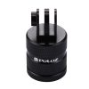 PULUZ 1 / 4 Inch Screw Hole Tripod Mount CNC Adapter for GoPro, Insta360, DJI and Other Action Cameras - Image 2