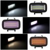 PULUZ 20 LEDs 40m Waterproof IPX8 Studio Light Video & Photo Light with Hot Shoe Base Adapter & Quick Release Buckle & Long Screw & 2 x Filter Plates for GoPro HERO10 Black / HERO9 Black / HERO8 Black / HERO7 / 6 / 5 / 5 Session / 4 Session / 4 / 3+ / 3 / 2 / 1, Xiaoyi and Other Action Cameras - Image 10
