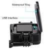 PULUZ 20 LEDs 40m Waterproof IPX8 Studio Light Video & Photo Light with Hot Shoe Base Adapter & Quick Release Buckle & Long Screw & 2 x Filter Plates for GoPro HERO10 Black / HERO9 Black / HERO8 Black / HERO7 / 6 / 5 / 5 Session / 4 Session / 4 / 3+ / 3 / 2 / 1, Xiaoyi and Other Action Cameras - Image 4