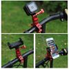 PULUZ 360 Degree Rotation Bike Aluminum Handlebar Adapter Mount with Screw for GoPro, Insta360, DJI and Other Action Cameras (Red) - Image 11
