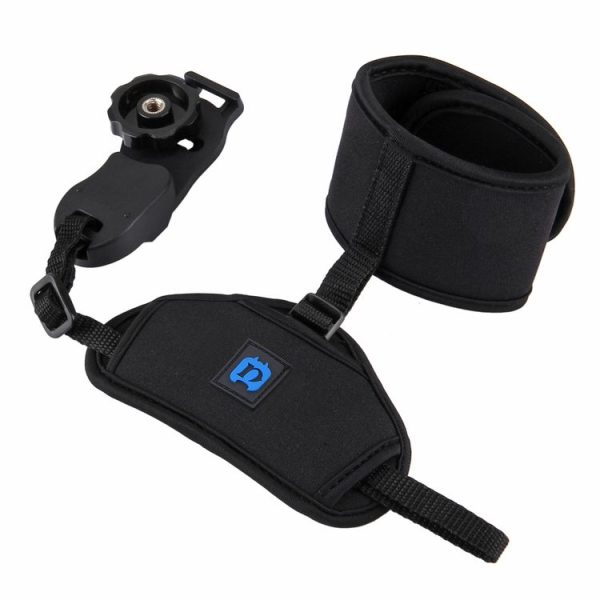 PULUZ Soft Neoprene Hand Grip Wrist Strap with 1 / 4 inch Screw Plastic Plate for SLR / DSLR Cameras - Image 4