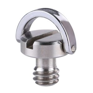 PULUZ 1 / 4 inch Male Thread Screw with C-Ring for Quick Release, Tripod Mount