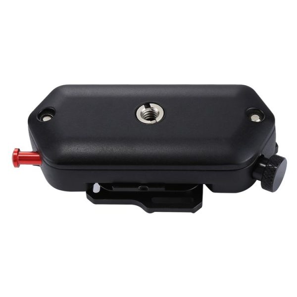 PULUZ Capture Camera Clip Aluminum Alloy Quick Release Clip with Plate (Red) - Image 3