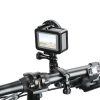PULUZ 360 Degree Rotation Bike Aluminum Handlebar Adapter Mount with Screw for GoPro, Insta360, DJI and Other Action Cameras (Black) - Image 2