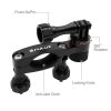 PULUZ 360 Degree Rotation Bike Aluminum Handlebar Adapter Mount with Screw for GoPro, Insta360, DJI and Other Action Cameras (Black) - Image 5