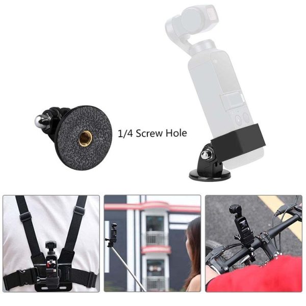 PULUZ Expansion Bracket Frame with Adapter & Screw for DJI OSMO Pocket / Pocket 2 - Image 4
