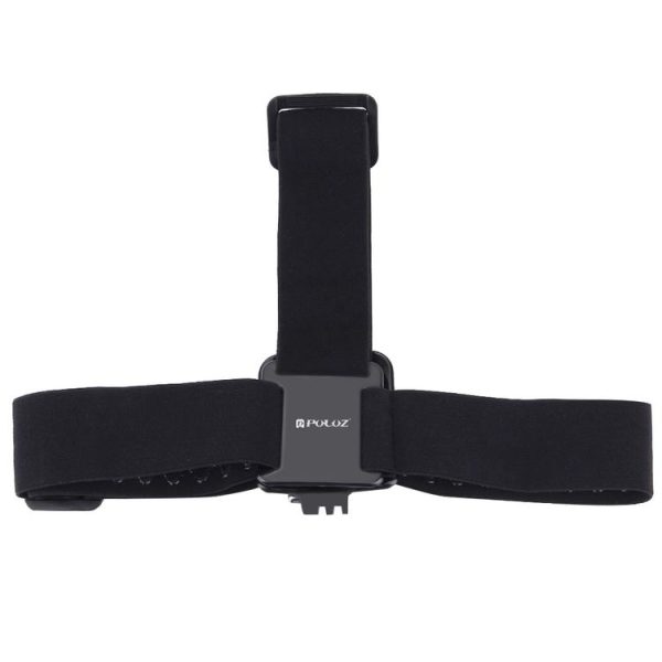 PULUZ Elastic Mount Belt Adjustable Head Strap for GoPro, Insta360 ONE R, DJI Osmo Action and Other Action Cameras - Image 2