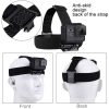 PULUZ Elastic Mount Belt Adjustable Head Strap for GoPro, Insta360 ONE R, DJI Osmo Action and Other Action Cameras - Image 6
