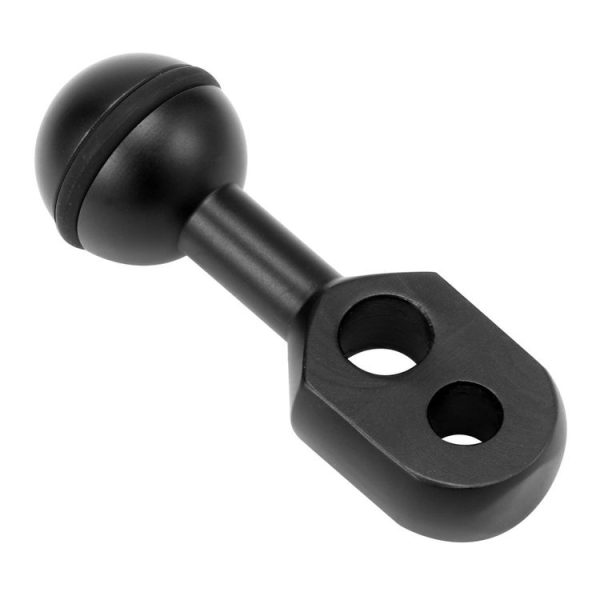 PULUZ Light Diving Aluminum Alloy Clamp Ball Head Mount to YS Head Adapter - Image 2
