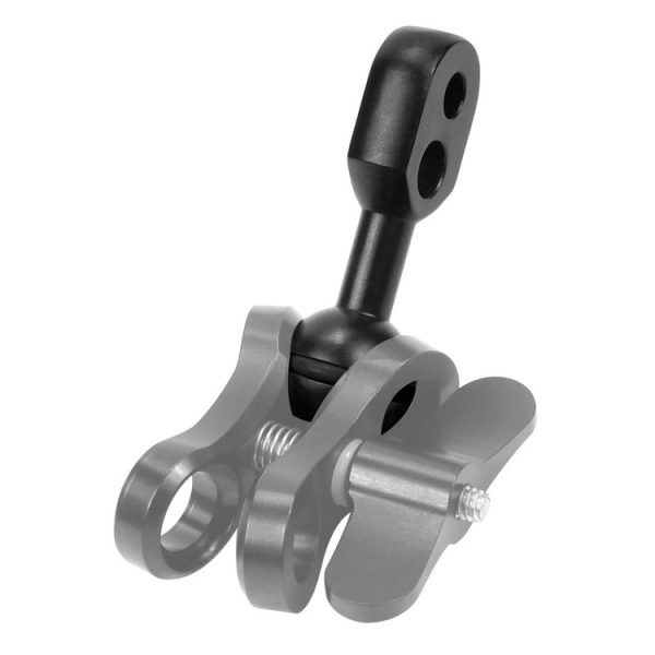 PULUZ Light Diving Aluminum Alloy Clamp Ball Head Mount to YS Head Adapter - Image 4