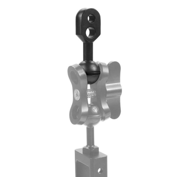 PULUZ Light Diving Aluminum Alloy Clamp Ball Head Mount to YS Head Adapter - Image 5