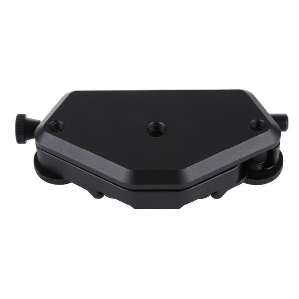 PULUZ Capture Camera Clip CNC Aluminum Alloy Quick Release Clip with Plate (Black) - Image 3