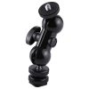 PULUZ Flash Hot Shoe Swivel Ball Head 1 / 4 inch Tripod Screw Magic Arm with Lock - Image 2
