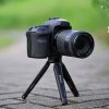 PULUZ Pocket Mini Metal Desktop Tripod Mount with 1 / 4 inch to 3 / 8 inch Thread Adapter Screw for DSLR & Digital Cameras, Adjustable Height: 4.5-15cm, Max Load: 20kg (Black) - Image 12