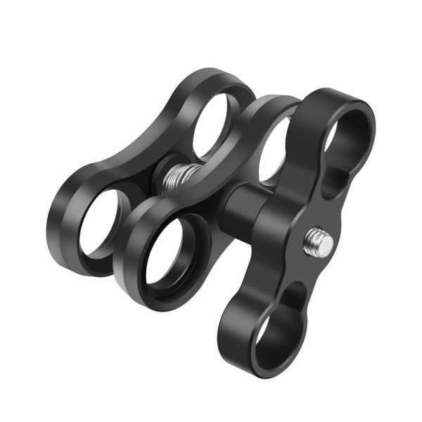 PULUZ Dual Aluminum Alloy Clamp for Underwater Arm System - Image 2