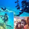 PULUZ Diving Tray Bracket Dual Handle Grip Handheld Expansion Mount System (Black) - Image 6