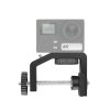 PULUZ Heavy Duty C Clamp Camera Clamp Mount with 1 / 4 inch Screw for GoPro, Insta360, DJI and Other Action Cameras (Black) - Image 5