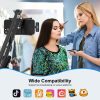 PULUZ Wireless Lavalier Noise Reduction Reverb Microphone for 8-Pin Device, Support Phone Charging (Black) - Image 9