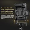 Nikon Z6III / Z6II PULUZ 1 / 4 inch Vertical Shoot Quick Release L Plate Bracket Base Holder (Black) - Image 6