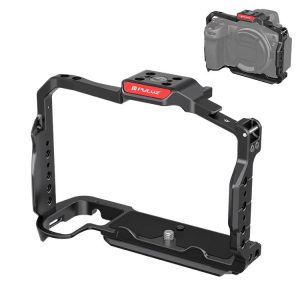 Nikon Z6III / Z6II PULUZ Metal Camera Cage Stabilizer Rig (Black)