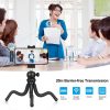 PULUZ Wireless Lavalier Noise Reduction Reverb Microphones for iPhone / iPad, 8-Pin Receiver and Dual Microphones (Black) - Image 8
