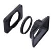 PULUZ Aluminum Alloy Front Panel + 37mm UV Filter Lens + Lens Sunshade for Sony RX0 / RX0 II, with Screws and Screwdrivers (Black) - Image 5