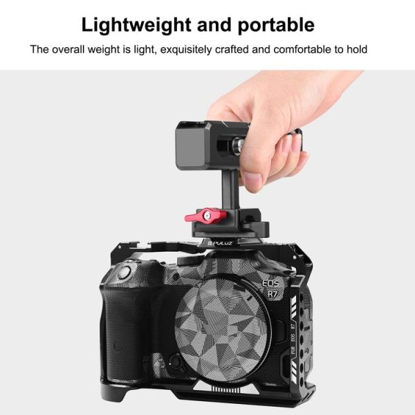 PULUZ Camera Top Handle Hand Grip for Camera Cage (Black) - Image 6