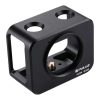 PULUZ for Sony RX0 Aluminum Alloy Protective Cage + 37mm UV Filter Lens + Lens Sunshade with Screws and Screwdrivers (Black) - Image 2