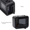PULUZ for Sony RX0 Aluminum Alloy Protective Cage + 37mm UV Filter Lens + Lens Sunshade with Screws and Screwdrivers (Black) - Image 7