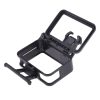 PULUZ Standard Border Frame ABS Protective Cage for DJI Osmo Action, with Buckle Basic Mount & Screw (Black) - Image 4