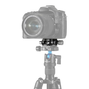 PULUZ Aluminum Alloy Quick Release Plate for Panoramic Head (Grey)