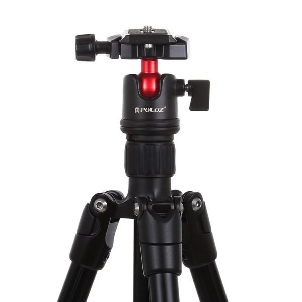 PULUZ 360 Degree Rotation Panoramic Metal Ball Head with Quick Release Plate for DSLR & Digital Cameras (Black) - Image 5