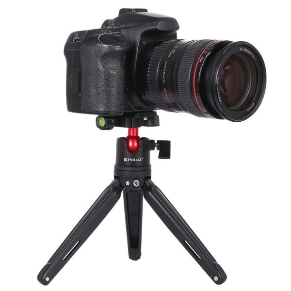 PULUZ 360 Degree Rotation Panoramic Metal Ball Head with Quick Release Plate for DSLR & Digital Cameras (Black) - Image 6