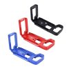 PULUZ 1 / 4 inch Vertical Shoot Quick Release L Plate Bracket Base Holder for Sony A9 (ILCE-9) / A7 III / A7R III (Red) - Image 8