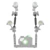 PULUZ 7 inch 18cm Length 20.8mm Diameter Dual Balls Carbon Fiber Floating Arm, Ball Diameter: 25mm (Black) - Image 6