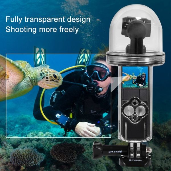 PULUZ 60m Underwater Waterproof Housing Diving Case Cover for DJI Osmo Pocket - Image 7