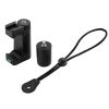 PULUZ Vlogging Live Broadcast Handheld Grip Selfie Rig Stabilizer ABS Tripod Adapter Mount with Cold Shoe Base & Wrist Strap - Image 3