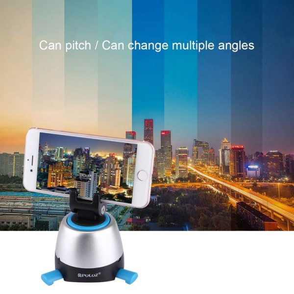PULUZ Phone Mount Metal Clamp for 360 Degree Rotation Panoramic Head - Image 9